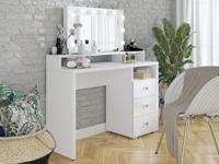 Home365 Kaptafel Diana - Wit incl. Verlichting