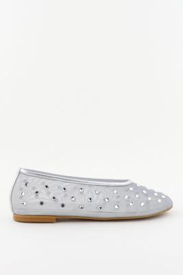 Toral ballerina&apos;s TL-SYBILLA mesh plata/lumiere