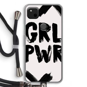 Girl Power #2: Pixel 4a Transparant Hoesje met koord