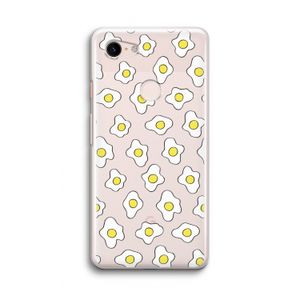 Spiegeleitjes: Google Pixel 3 Transparant Hoesje