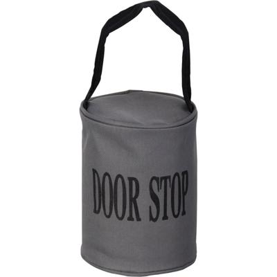 Esschert Design deurstopper met handvat 13x27 cm grijs