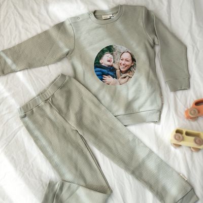 Kinderpyjama bedrukken - Groen - 4/5 jaar