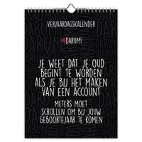 Darum Verjaardagskalender