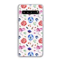 Bloemetjes: Samsung Galaxy S10 5G Transparant Hoesje - thumbnail