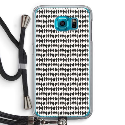 Crazy shapes: Samsung Galaxy S6 Transparant Hoesje met koord
