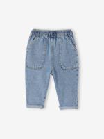 Babyjeans met elastische taille double stone