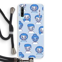 Gezichtjes: Huawei P Smart Pro Transparant Hoesje met koord