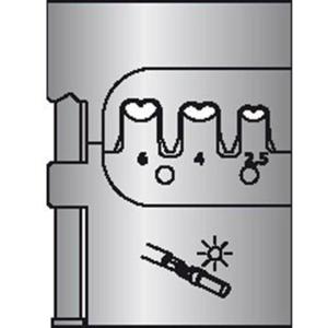 Gedore 8140-25 2078104 Krimpinzetstuk Geschikt voor tangen MC4 2.5 tot 6 mm²