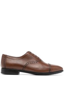 Ferragamo chaussures oxford à lacets - Marron