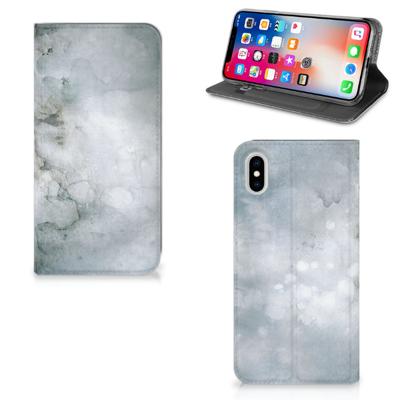 Bookcase Apple iPhone Xs Max Painting Grey Bookcase Apple iPhone Xs Max Painting Grey