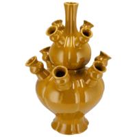 Daan Kromhout Vaas rotterdam bruin 2-delig 46 cm | 2 stuks