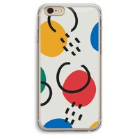 Illustratieve pop 3: iPhone 6 Plus / 6S Plus Transparant Hoesje