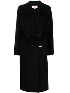 Michael Michael Kors manteau ceinturé à boutonnière croisée - Noir