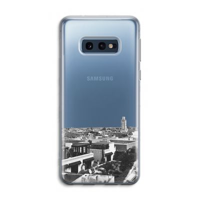 Marrakech Skyline : Samsung Galaxy S10e Transparant Hoesje