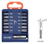 Rotec Bit-set | BASIC | Incl. bithouder | Bits PH, PZ en TX | 13-delig - 825.0105