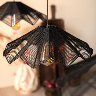 By-Boo Hanglamp 'Varjo' 40cm, kleur Zwart