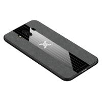Voor Huawei mate 10 XINLI stiksels doek Textue schokbestendige TPU beschermhoes (grijs)