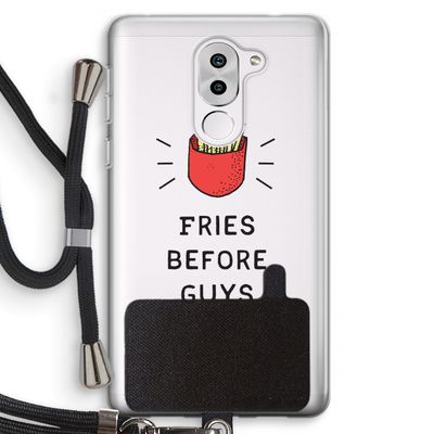 Fries before guys: Honor 6X Transparant Hoesje met koord
