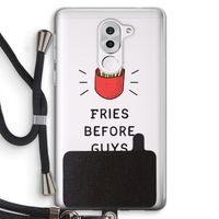 Fries before guys: Honor 6X Transparant Hoesje met koord