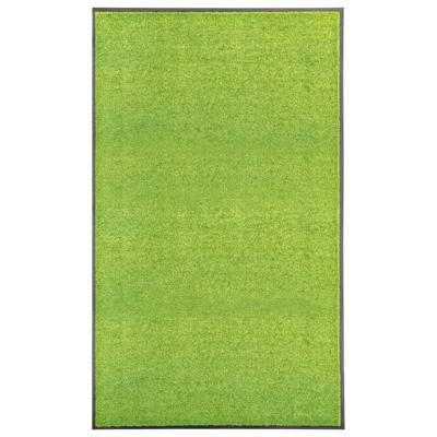 Deurmat wasbaar 90x150 cm groen