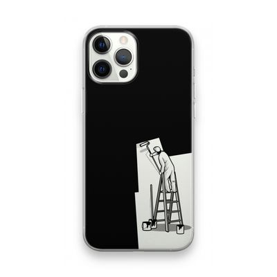Musketon Painter: iPhone 12 Pro Max Transparant Hoesje
