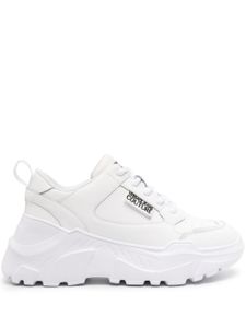 Versace Jeans Couture baskets Speedtrack en cuir - Blanc