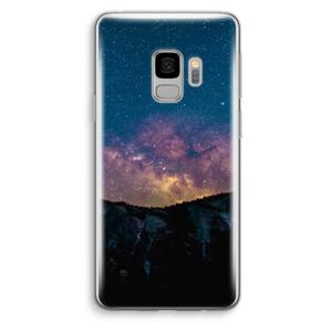 Travel to space: Samsung Galaxy S9 Transparant Hoesje