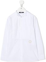 Balmain Kids chemise à plastron plissée - Blanc - thumbnail