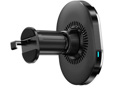 Celly Celly GhostSuperMag MagSafe Wireless Car Charger Holder Black