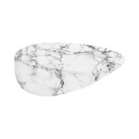 present time - Dienblad Marble Look - Wit - 34x30x1 cm - thumbnail