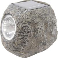 Buiten spot solar verlichting - steen - LED - 10 x 12 cm