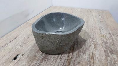 Rivierstenen waskom RM250302, 42x36x15 cm