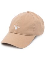 Barbour casquette à logo imprimé - Marron