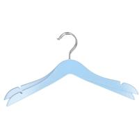 Storage Solutions kledinghangers voor kinderen - 2x stuks - hout - Klerenhangers - blauw