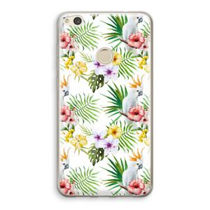 Gele kuif: Huawei Ascend P8 Lite (2017) Transparant Hoesje