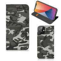 iPhone 12 | iPhone 12 Pro | Hoesje met Magneet | Army Light