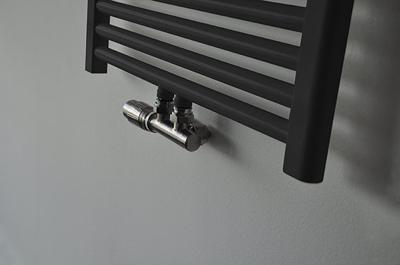 Riko onderblokset haaks links RVS look