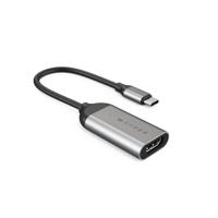 HYPER HD-H8K-GL USB-C / HDMI Adapter [1x USB-C stekker - 1x HDMI-bus] Zilver