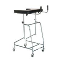 Vierwielstandaard type preekstoel - rollator