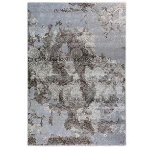 Vintage Vloerkleed Thema 23012-956 Grijs-Bruin-80 x 150 cm