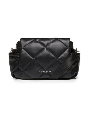 Tiba + Marl sac à langer Nova Eco à design matelassé - Noir