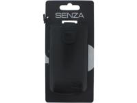 Senza Senza Leather Slide Case Black Size L
