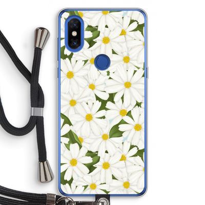 Summer Daisies: Xiaomi Mi Mix 3 Transparant Hoesje met koord