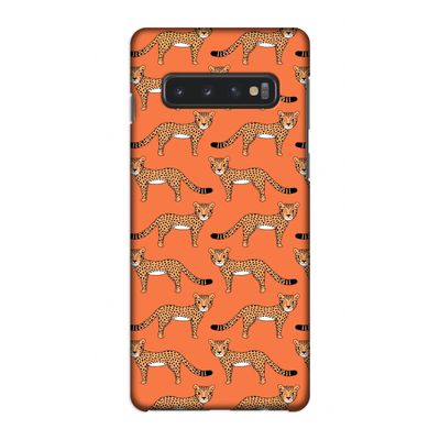 Cheetah: Samsung Galaxy S10 4G Volledig Geprint Hoesje