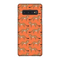 Cheetah: Samsung Galaxy S10 4G Volledig Geprint Hoesje