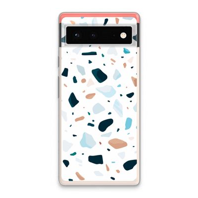 Terrazzo N°13: Google Pixel 6 Transparant Hoesje