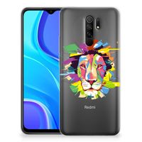 Xiaomi Redmi 9 Telefoonhoesje met Naam Lion Color