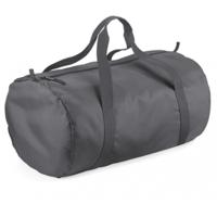Bagbase Sporttas - grijs - 32 liter - weekendtas - 50 x 30 x 26 cm - polyester - 1 compartiment