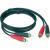 Klotz AT-CC0300 RCA kabel 3 meter met 24K cinch pluggen