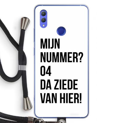 Da ziede van hier: Honor Note 10 Transparant Hoesje met koord